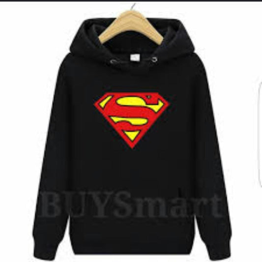 Black Mens Fleece hoodie - with graphic sublimation