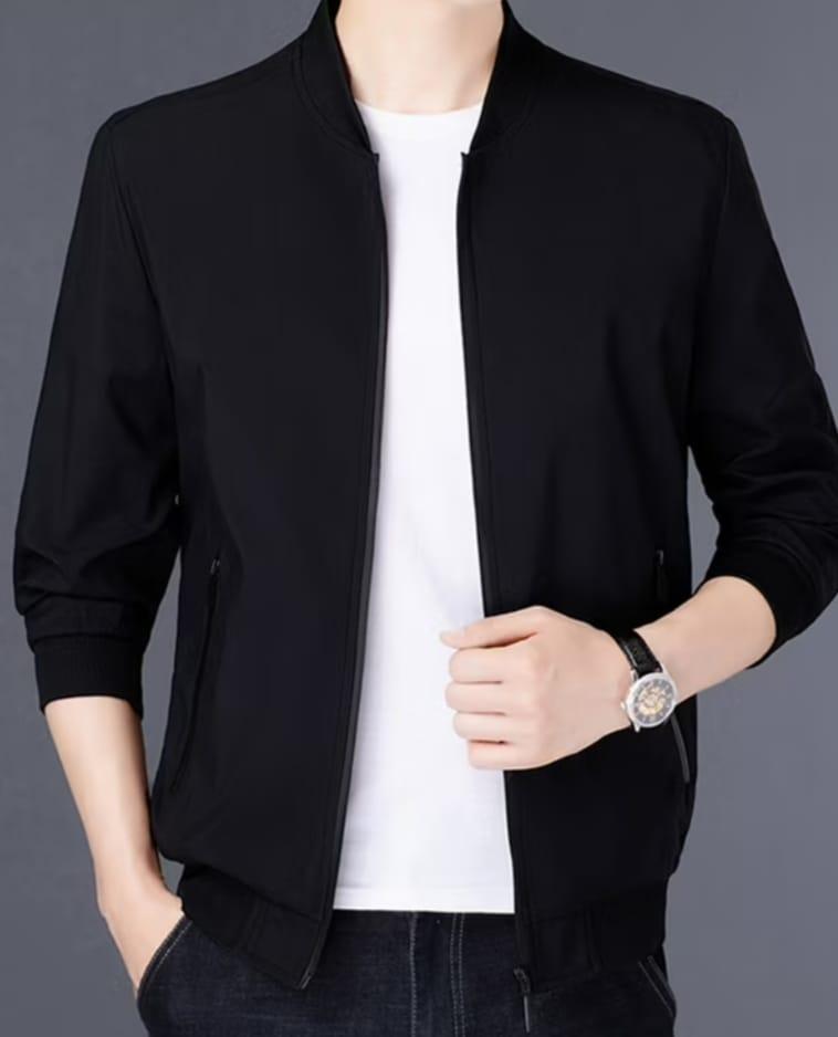 Fleece Black Men's Jacket