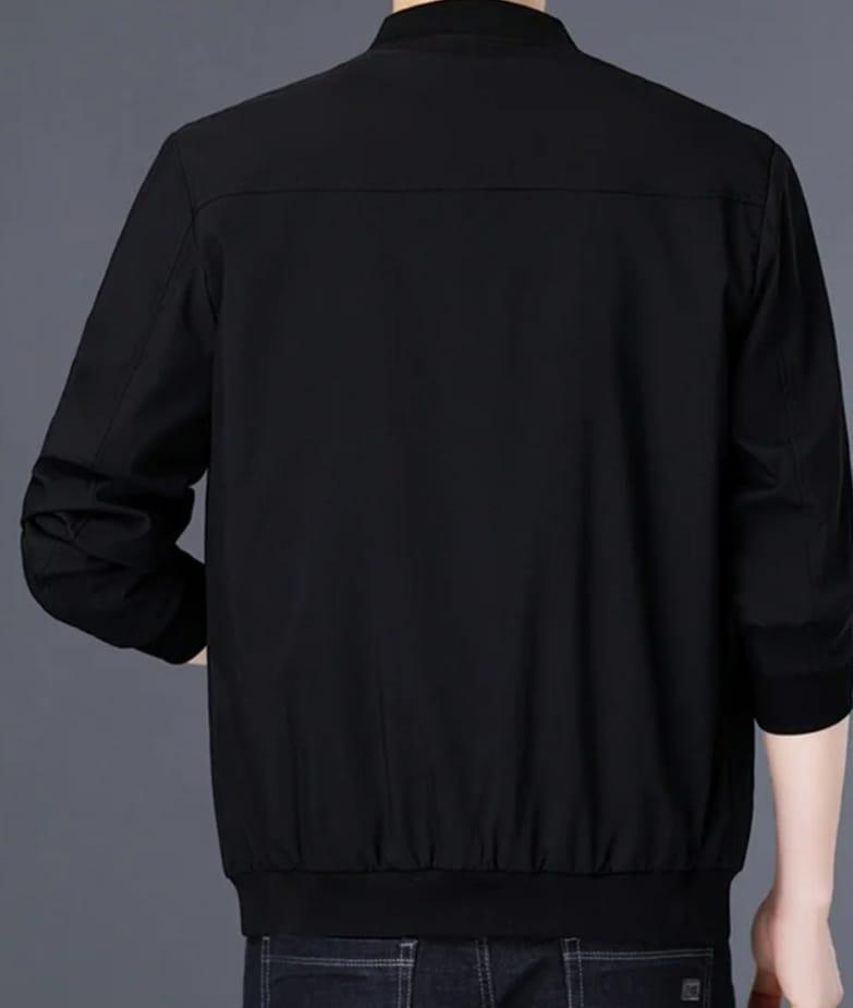 Fleece Black Men's Jacket