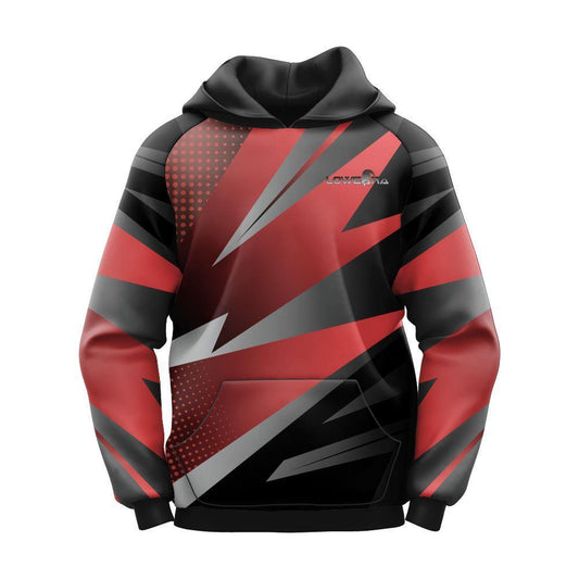 Men's Blade Printed Fleece Hoodie -  Hooded Neck Sweater